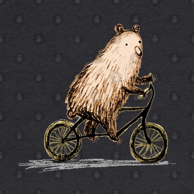 Cycling Bear by Sophie Corrigan